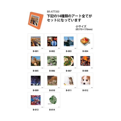 飾るアート防災4点セット+アートポスター