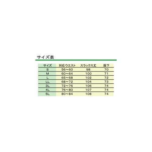 クリーンウェア 女子クリーンスラックス