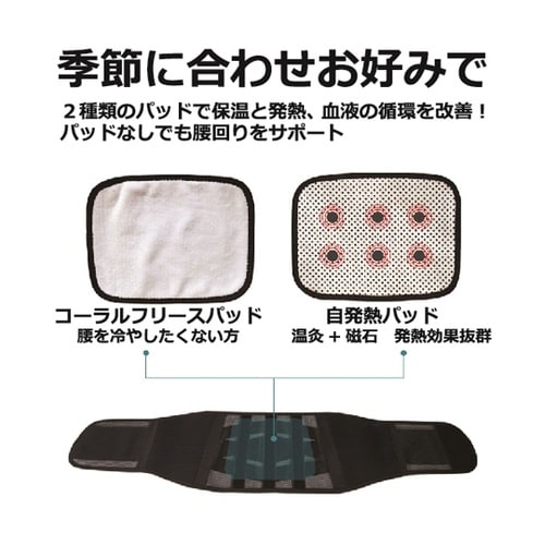 俺のサポーター腰 M 首セット WA−S