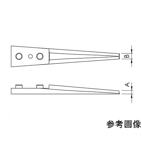 カーボンファイバーピンセット 先端チップ