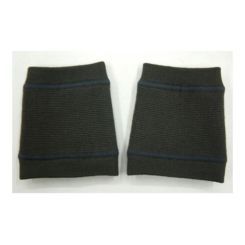 快適ストレッチサポーター 手首 2枚 黒