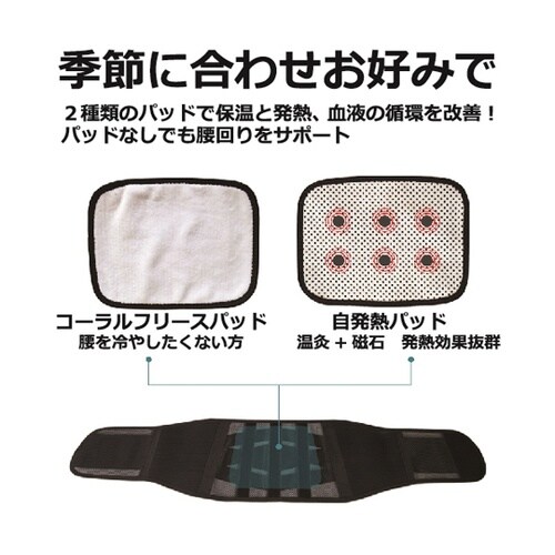 俺のサポーター腰 L 首セット WA−S