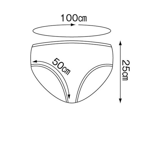 ペーパーショーツ3L(紺)50枚入り W