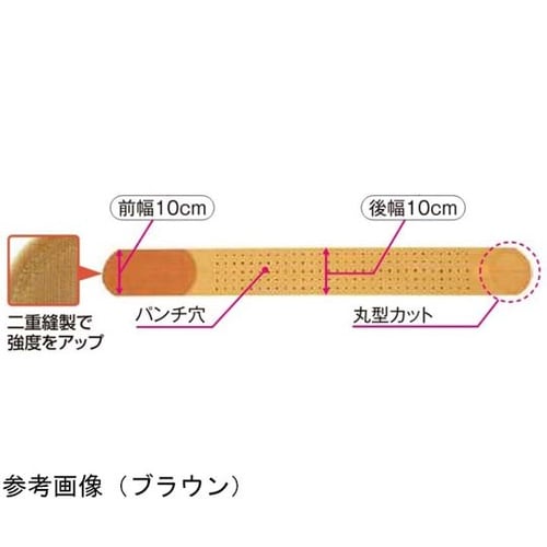 丸型骨盤バンド ブラウン LL 1830