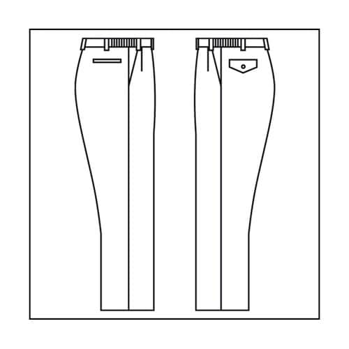 通年作業服 男女共用 E/Cスラックス