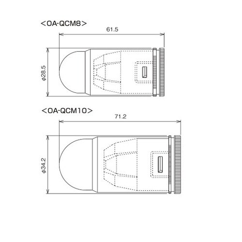 丸端子ねじ止め用絶縁キャップ OA−QC