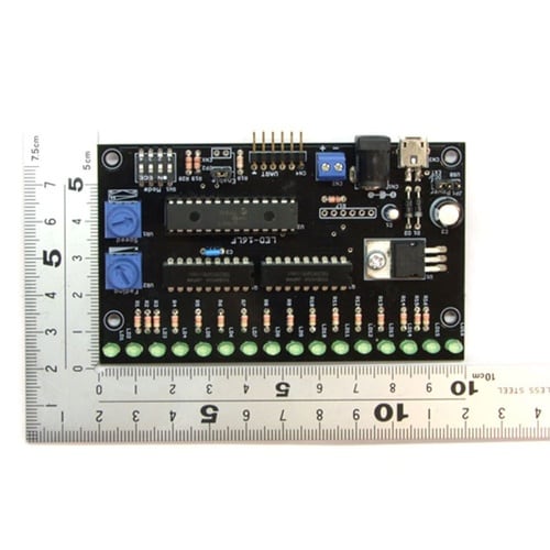 16LEDフラッシャー 緑色 キット L