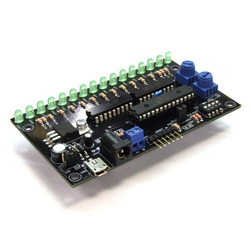 16LEDフラッシャー 緑色 キット L