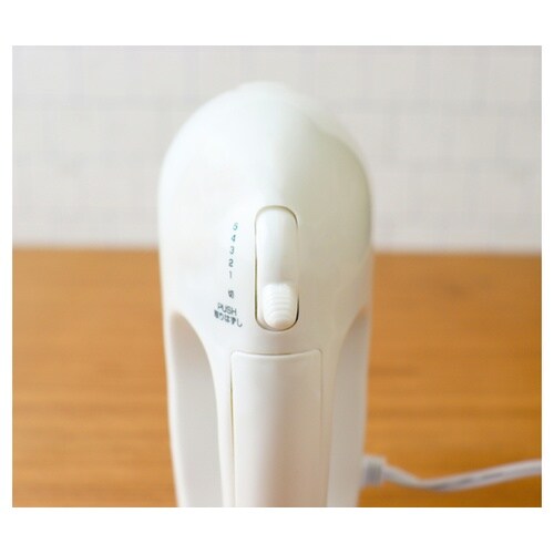 HAND MIXER ホワイト 幅201