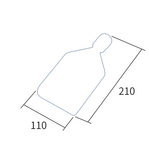 パドルスクレーパー 赤 7013