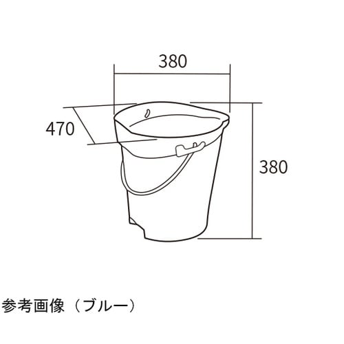 ハイジーンバケット(20L)イエロー 5