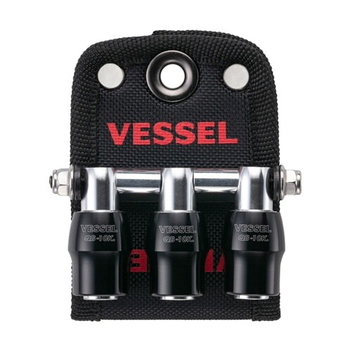 クイックキャッチャー3連ホルダー黒 1式