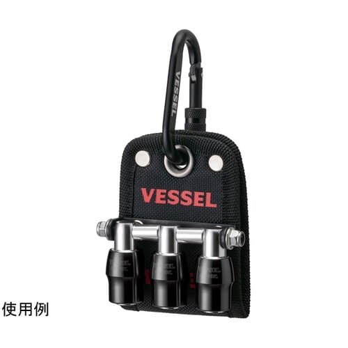 クイックキャッチャー3連ホルダー黒 1式