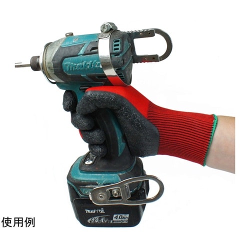 天然ゴム背抜き手袋 アールフォース Lサ