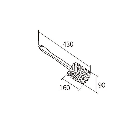 ミートミンサーブラシ ブルー 53819