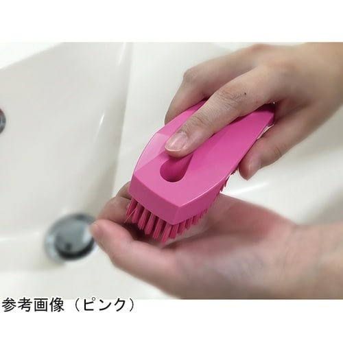 ネイルブラシ 赤 6440