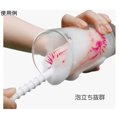 シリコーンブラシ ピンク 10個入 KJ