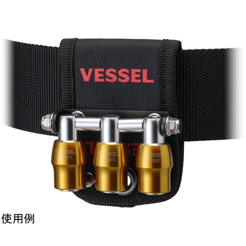 クイックキャッチャー3連ホルダー黄 1式