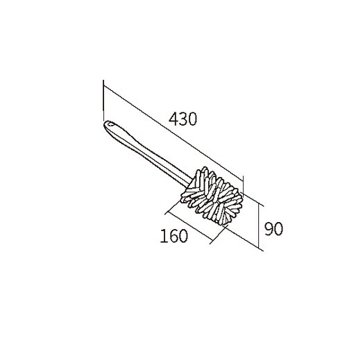 ミートミンサーブラシ イエロー 5381