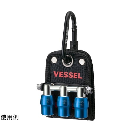 クイックキャッチャー3連ホルダー青 1式