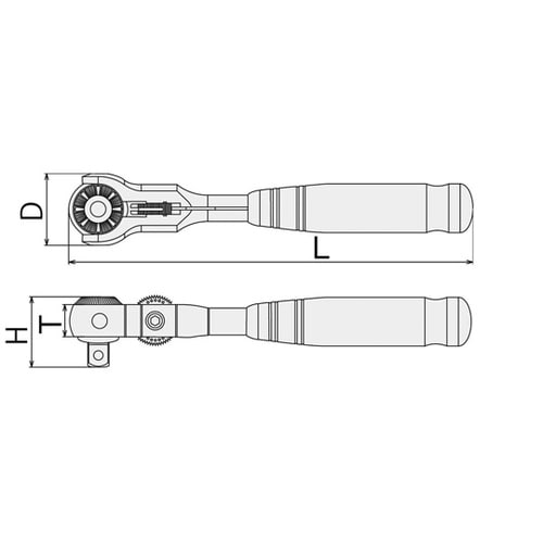 ラチェットハンドル RH3VHS
