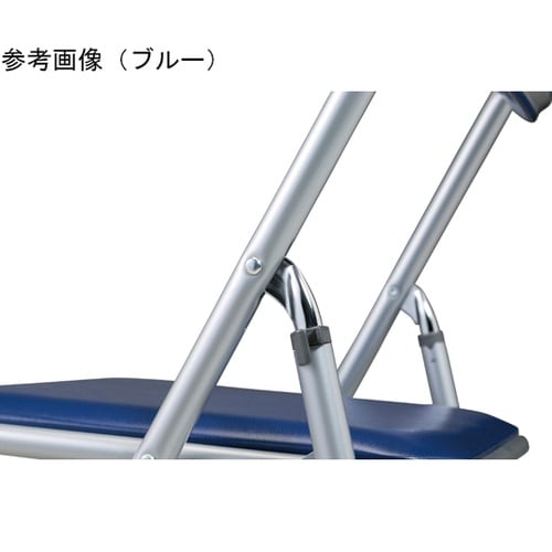 軽量折りたたみ椅子 アルミ ブルー SC