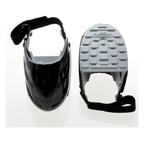 つま先も守れる甲プロテクター ブラック