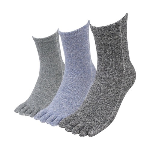 AG247 絹さらさら 五本指ソックス