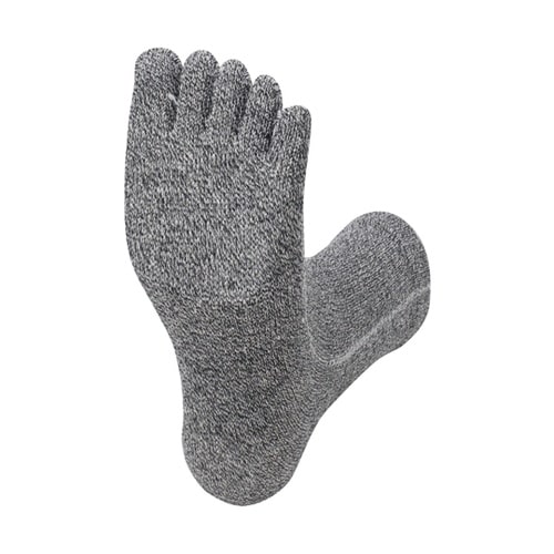 AG247 絹さらさら 五本指ソックス