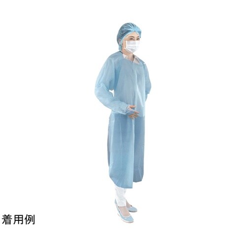 フジポリエプロン袖付 親指フックタイプ