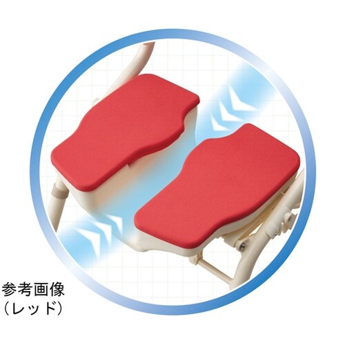 536−070 シャワーベンチ レッド