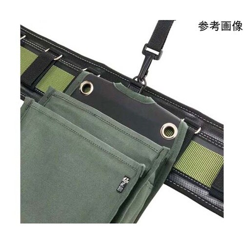 極匠 小型腰袋(2段)ブラック CB−2
