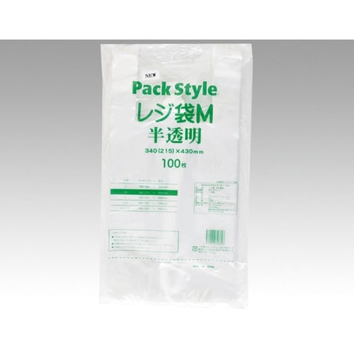 PS レジ袋 M 半透明 100枚×20