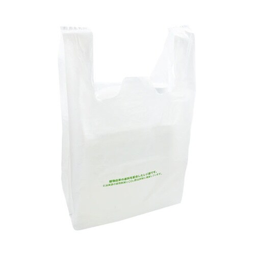 バイオマスレジ袋30 L 乳白 100枚