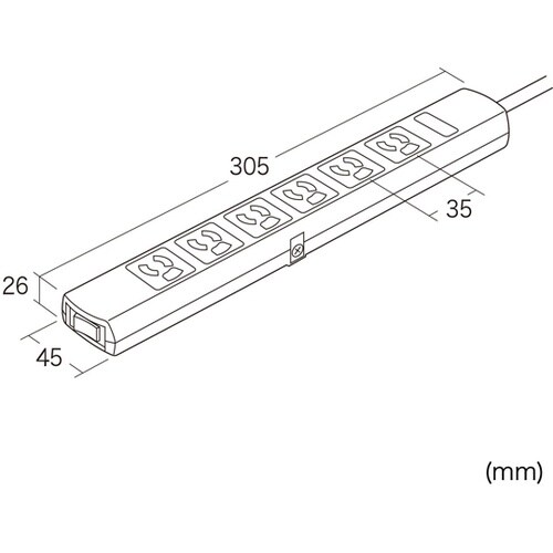 電源タップ TAP−36MG−3