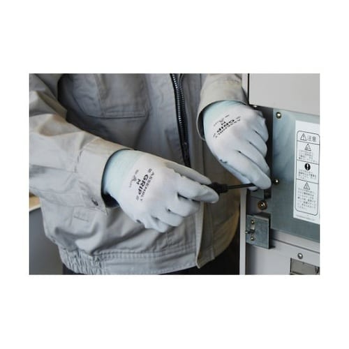 ニトリルゴム背抜き手袋 組立グリップ5双