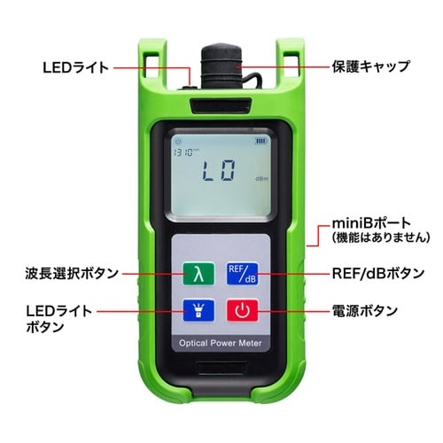 光ファイバテスター(パワーメータ―) L