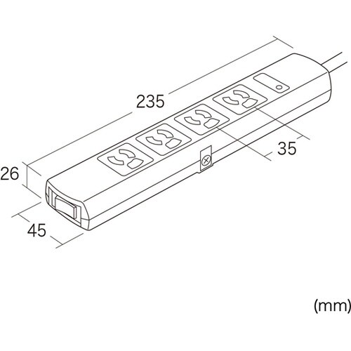 雷ガードタップ TAP−SP34MG−5