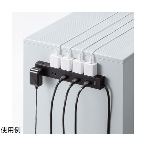 電源タップ 2P 10個口 強力ネオジム