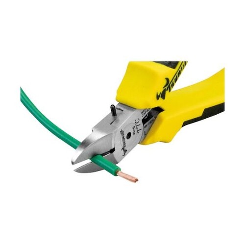 ニッパー 115mm 成型グリップ バネ