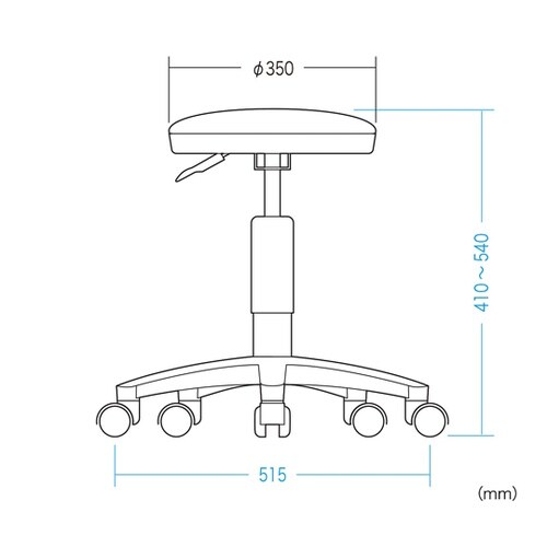 OAチェア SNC−RD5VBK