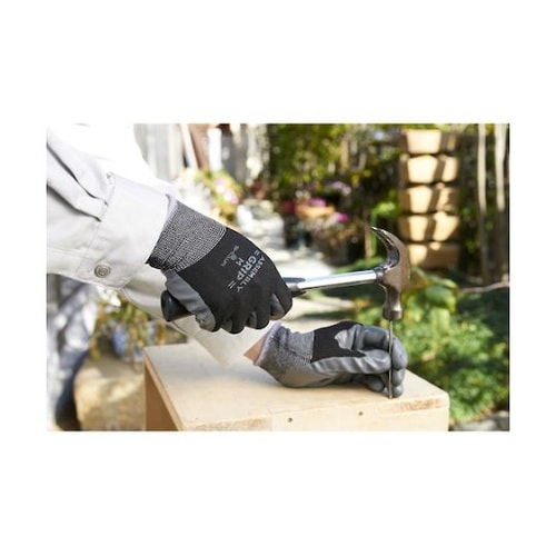 ニトリルゴム背抜き手袋 組立グリップ5双