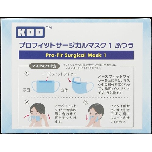 プロフィットサージカルマスク1 ふつう