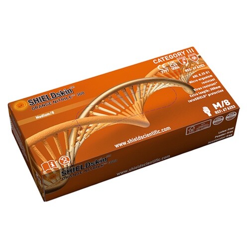 676254 耐薬手袋 ORANGE N