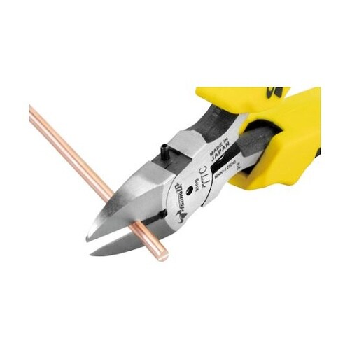 ニッパー 125mm 成型グリップ バネ