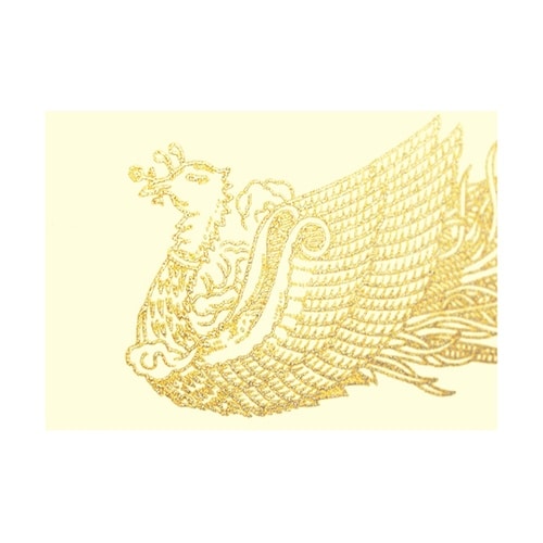 OA賞状用紙 雲なし クリーム A3判