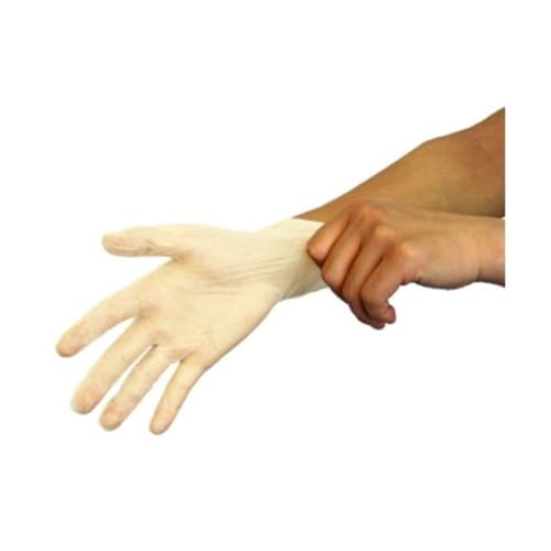 天然ゴム使い捨て手袋 ナイスハンドきれい