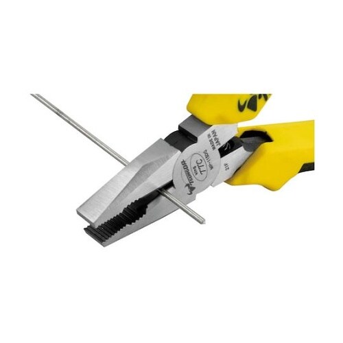 ペンチ 115mm 成型グリップ バネ付