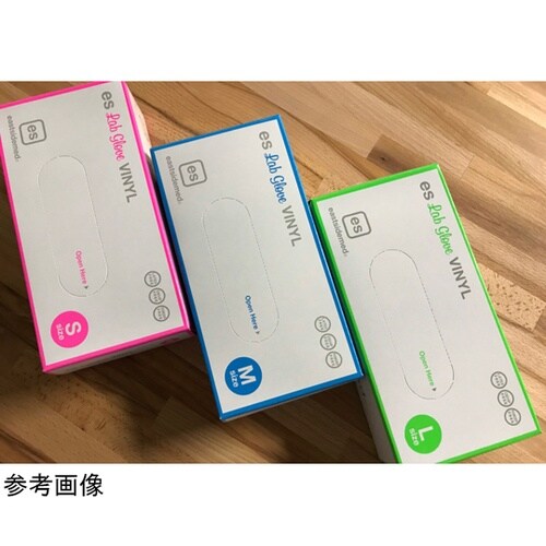 esラボグローブビニール Mサイズ 10