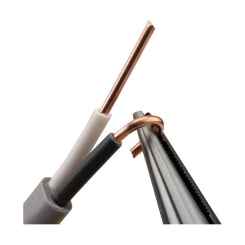 ラジオペンチ 刃穴なしバネ付き 125m